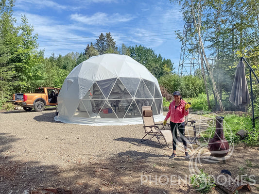 20/6M Dome Light Frame / White