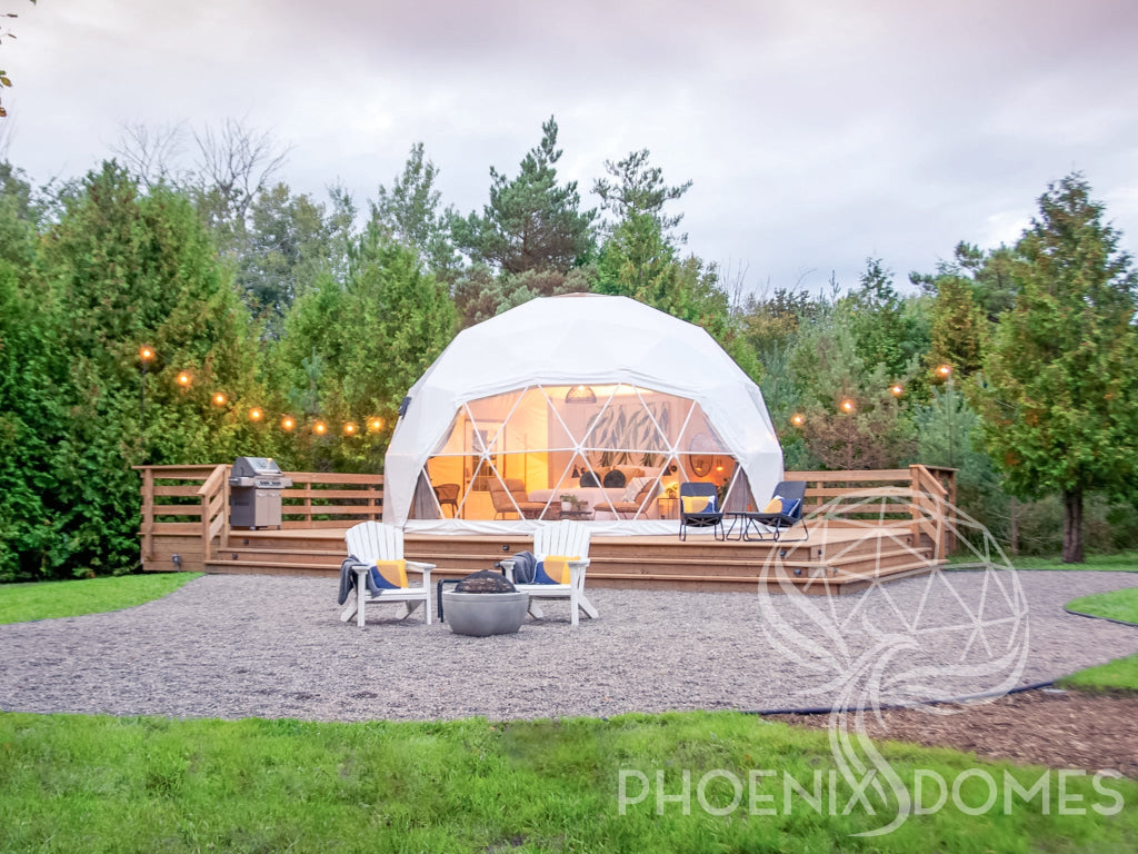 23/7M Dome Medium Frame / White