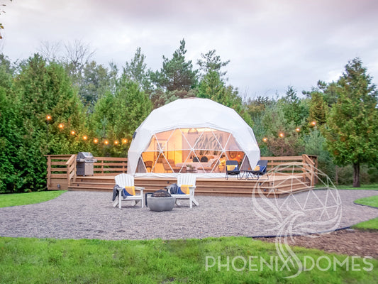 23/7M Dome Medium Frame / White