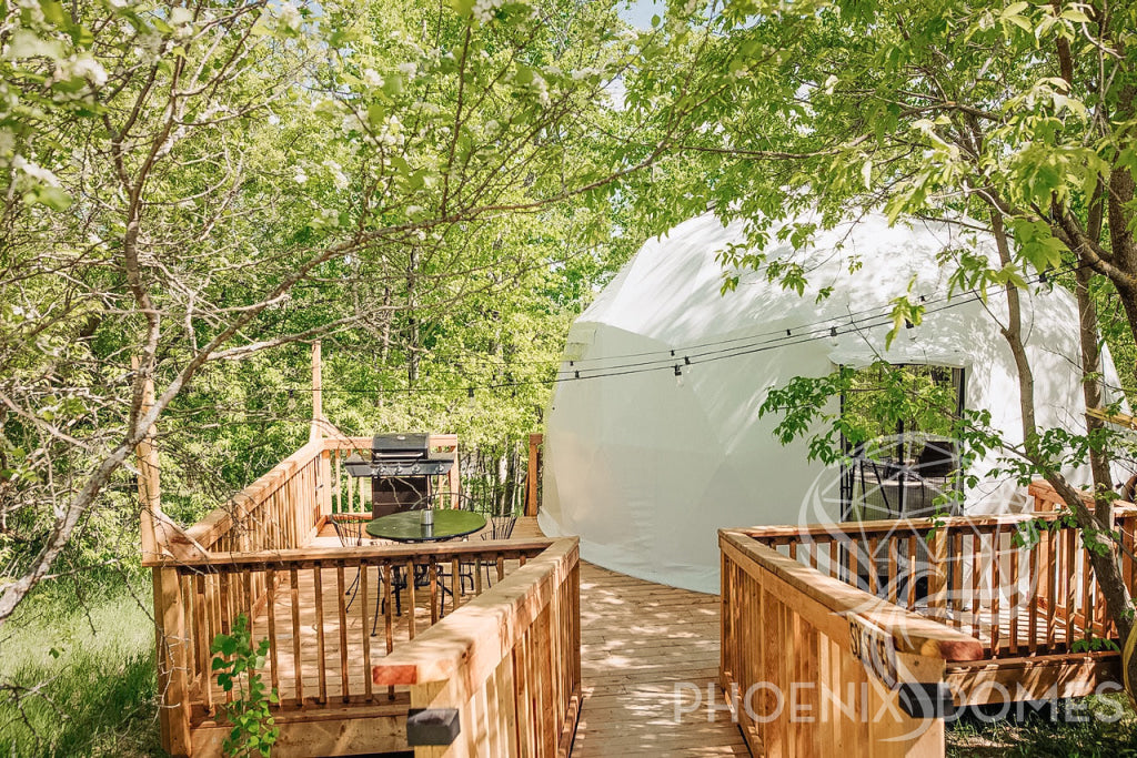 4 Season Glamping Package - 16/5M Dome