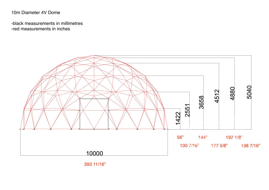 4-Season Glamping Package Dome - 33/10M