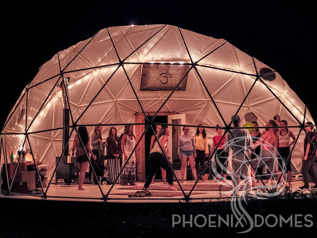 4-Season Glamping & Yoga Package Dome - 33/10M