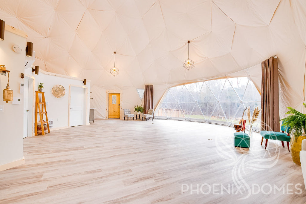Custom Designed 39’/12M Dome - Floor Plans Included