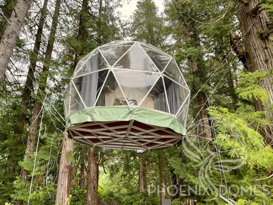 Hanging Treehouse Sphere - 3-4 Season