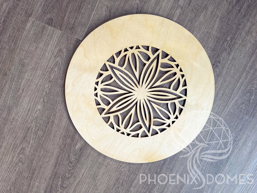 Solar Fan Cover - Unique Designs Available Dome