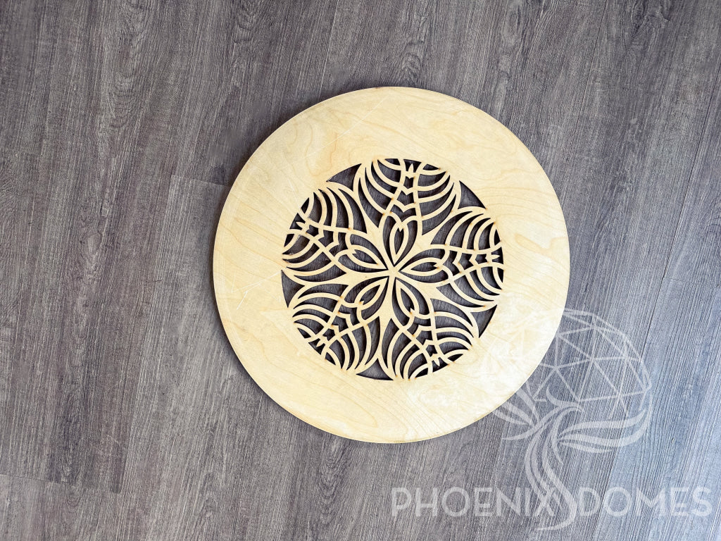 Solar Fan Cover - Unique Designs Available Dome