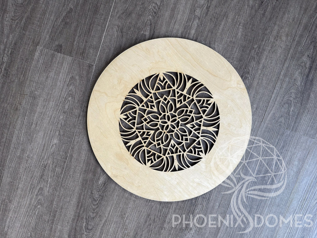 Solar Fan Cover - Unique Designs Available Dome