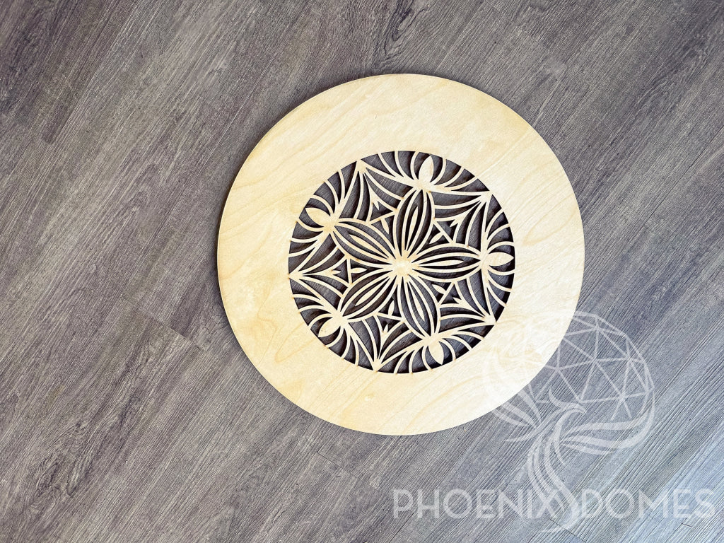 Solar Fan Cover - Unique Designs Available Dome
