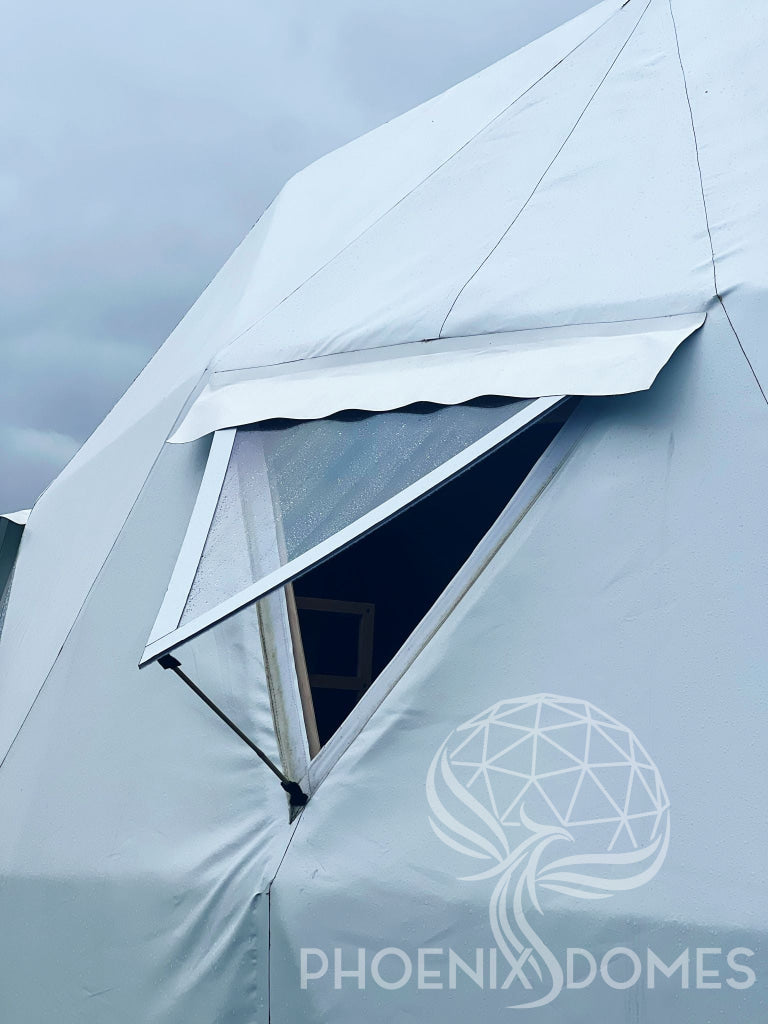 Polycarbonate Triangle Window Upgrade Add-On