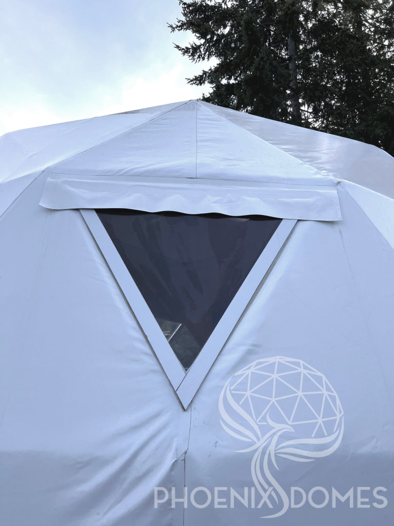 Polycarbonate Triangle Window Upgrade Add-On