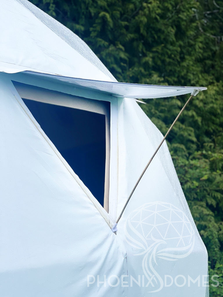 Polycarbonate Triangle Window Upgrade Add-On