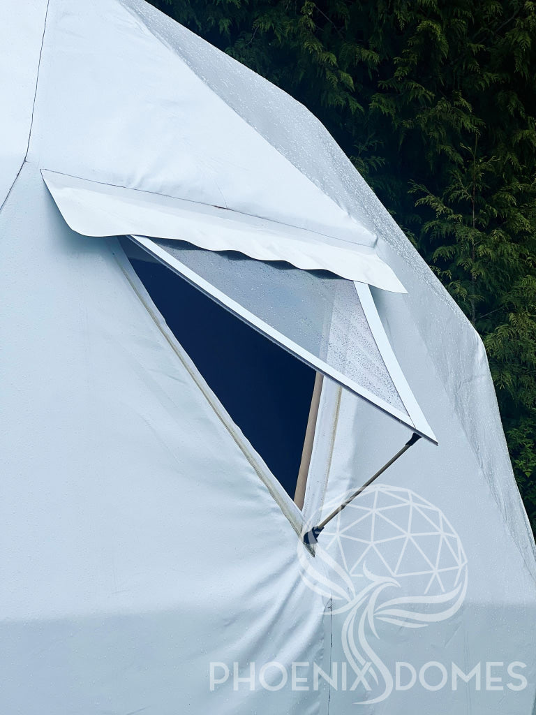 Polycarbonate Triangle Window Upgrade Add-On