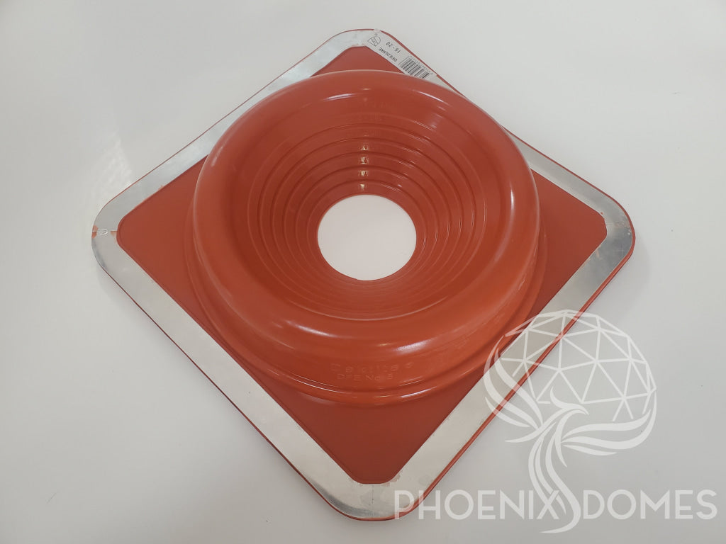 Silicone Chimney/pipe Flashing 4-8 High Temp Add-On