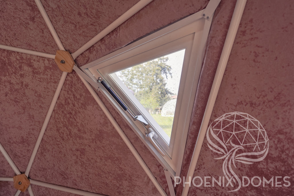 Triangle Glass Window