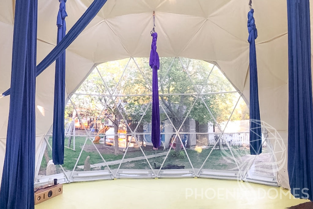 Extended Height 4-Season Glamping Package Dome