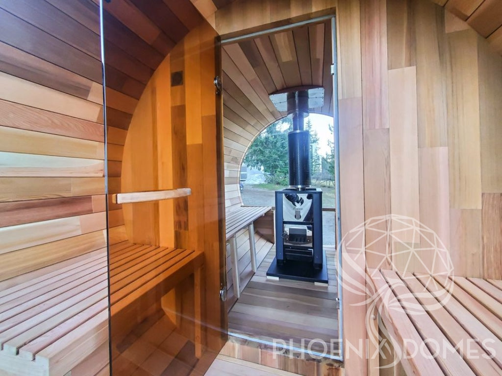 Panorama Cedar Sauna Trailer - Deposit