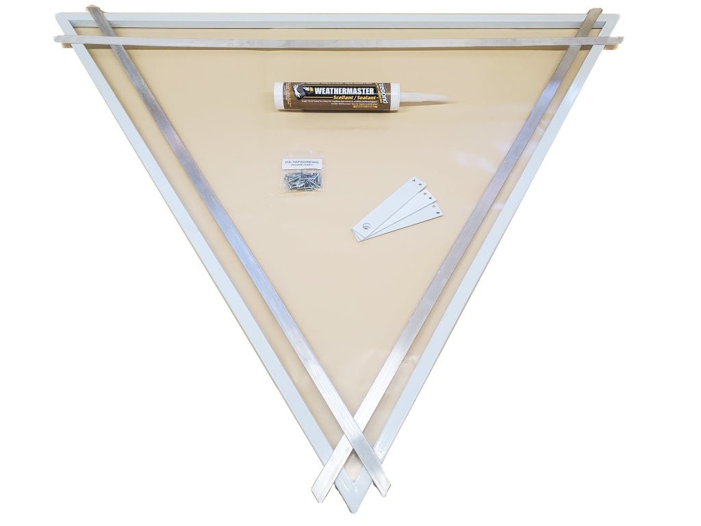 Triangle Glass Window